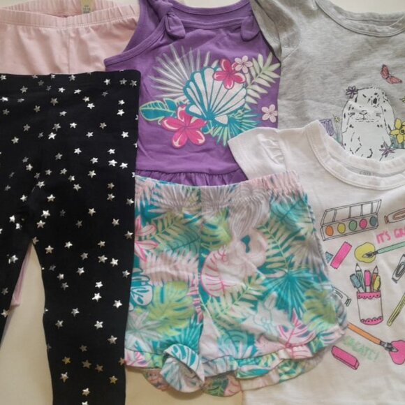 Lot of 6 Baby Girl Size 18 Months Clothing Pieces New with Tags - Picture 4 of 8